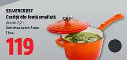 Lidl SILVERCREST Cratiță din fontă emailată Ofertă