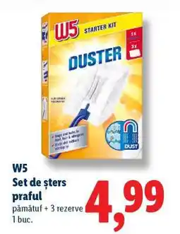 Lidl W5 Set de șters praful Ofertă