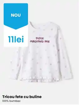Pepco Tricou fete cu buline Ofertă