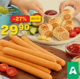 Annabella Sibiu crenvurști cu piept de pui Ofertă