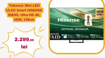 Hisense televizor mini-led uled smart 55e8s