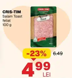 Annabella Cris-tim salam toast Ofertă