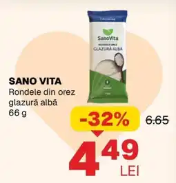 Annabella Sano Vita Rondele din orez glazură albă Ofertă