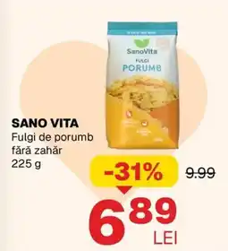 Annabella SanoVita fulgi de porumb fără zahăr Ofertă