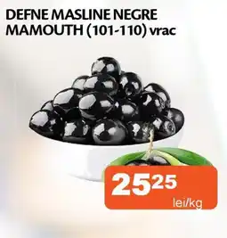Unicarm Mamouth defne masline negre Ofertă