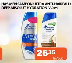 Unicarm head & shoulders men sampon ultra anti-hairfall/deep absolut hydration Ofertă