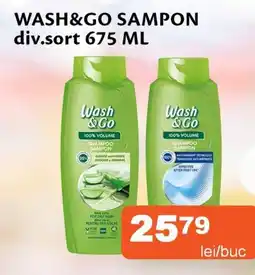Unicarm Wash & Go sampon Ofertă