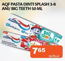 Unicarm Aquafresh pasta dinti splash 3-8 ani Ofertă