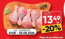PROFI Pulpe de pui inferioare Ofertă