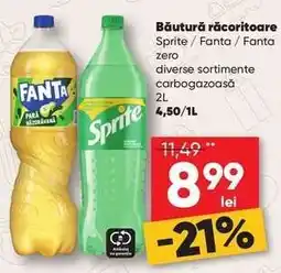 PROFI Băutură răcoritoare Sprite / Fanta / Fanta zero Ofertă
