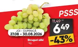 PROFI Struguri albi Ofertă