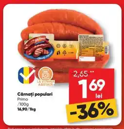 PROFI Cârnați Populari Ofertă