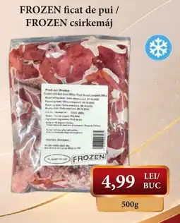 CBA Frozen ficat de pui Ofertă