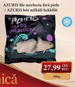 CBA Azuris file de merluciu fără piele Ofertă