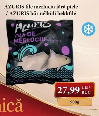 Azuris file de merluciu fără piele