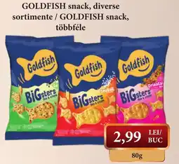 CBA Goldfish snack Ofertă