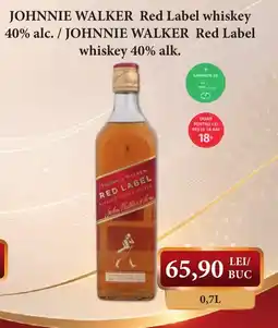 CBA johnnie walker red label whiskey Ofertă
