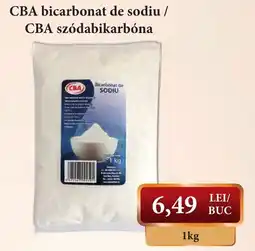 CBA CBA bicarbonat de sodiu Ofertă