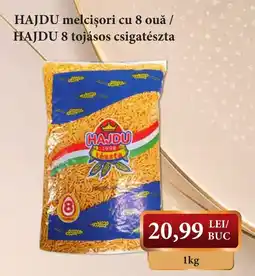 CBA Hajdu melcișori cu 8 ouă Ofertă