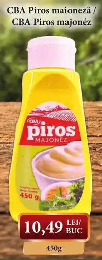 CBA CBA piros majonéz Ofertă