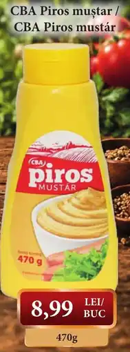 CBA Cba piros mustar Ofertă