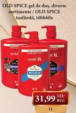 CBA Old spice gel de duș, diverse sortimente Ofertă