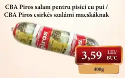 CBA Cba piros salam pentru pisici cu pui Ofertă