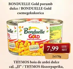 CBA Bonduelle gold porumb dulce Ofertă