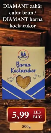 CBA Diamant barna kockacukor Ofertă