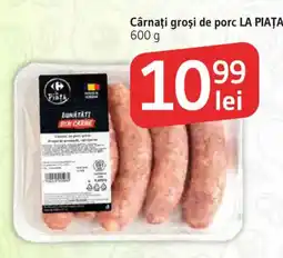 Supeco La Piață Cârnați groși de porc Ofertă