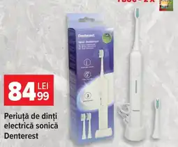 Carrefour Denterest periua de dinti electrica sonica Ofertă