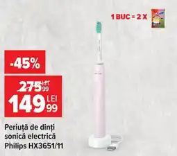 Carrefour Philips periua de dinți sonică electrică Ofertă