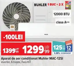 Carrefour Muhler aparat de aer conditionat Ofertă