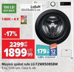 Carrefour LG mașină spălat rufe Ofertă