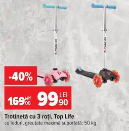 Carrefour Trotinetă cu 3 roți Ofertă