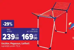 Carrefour Uscător, Pegassus, Leifheit Ofertă