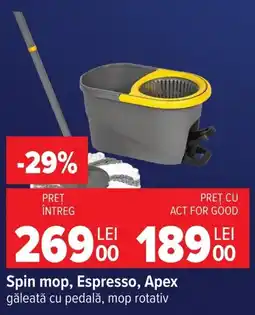 Carrefour Spin mop espresso apex Ofertă