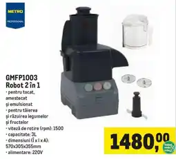 Metro Metro Professional Robot 2 în 1 Ofertă