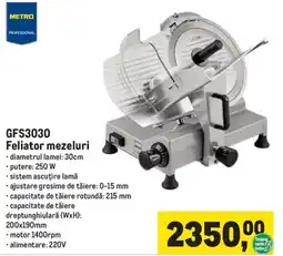 Metro Metro professional feliator mezeluri gfs3030 Ofertă