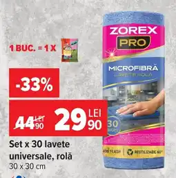 Carrefour Zorex pro lavete rolă Ofertă