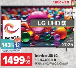 Carrefour Televizor LED LG 50UA74003LB Ofertă