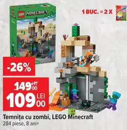 Carrefour Lego temnița cu zombi Ofertă