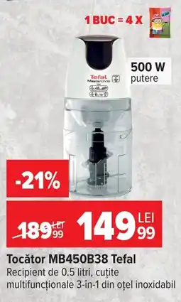 Carrefour Tefal tocător Ofertă