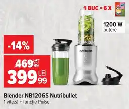 Carrefour Nutribullet blender nb1206s Ofertă