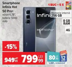 Carrefour Infinix hot 50 pro+ Ofertă