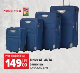 Carrefour Lamonza Troler atlanta Ofertă