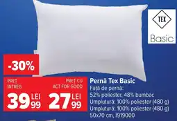 Carrefour Tex basic pernă Ofertă