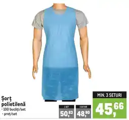 Metro Șort polietilenă Ofertă