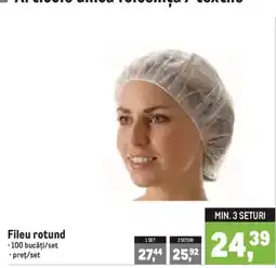 Metro Fileu rotund Ofertă