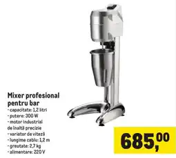 Metro Mixter profesional pentru bar Ofertă